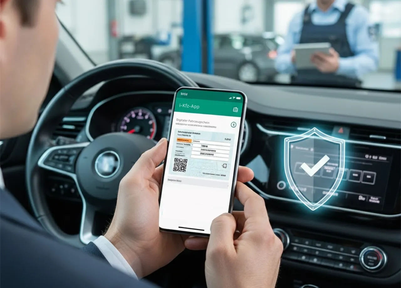 Digitaler Fahrzeugschein: i-Kfz-App jetzt verfügbar