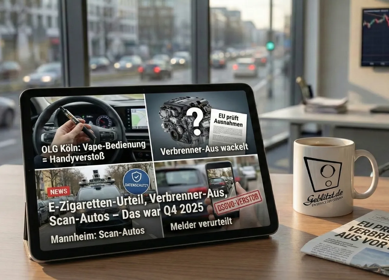E-Zigaretten-Urteil, Verbrenner-Aus, Scan-Autos – Das war Q4 2025