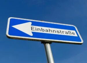 Einbahnstraßen und Geisterfahrer