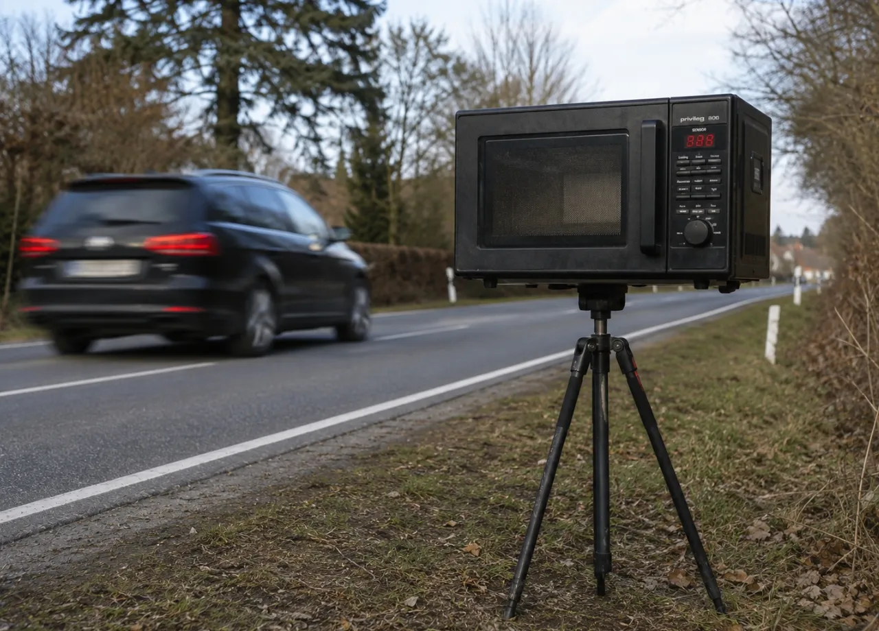 Küchengerät oder Blitzer? Mikrowelle in MeckPomm nimmt Autofahrer hops