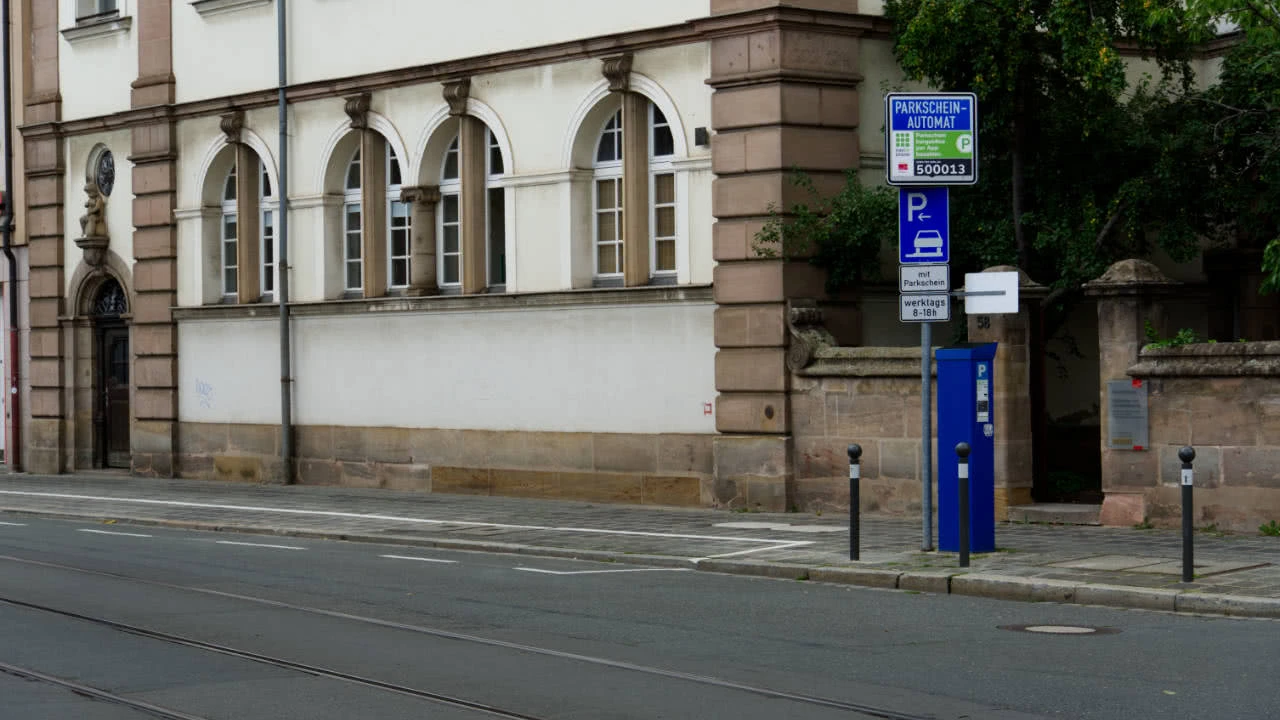 Parkuhr im Straßenverkehr