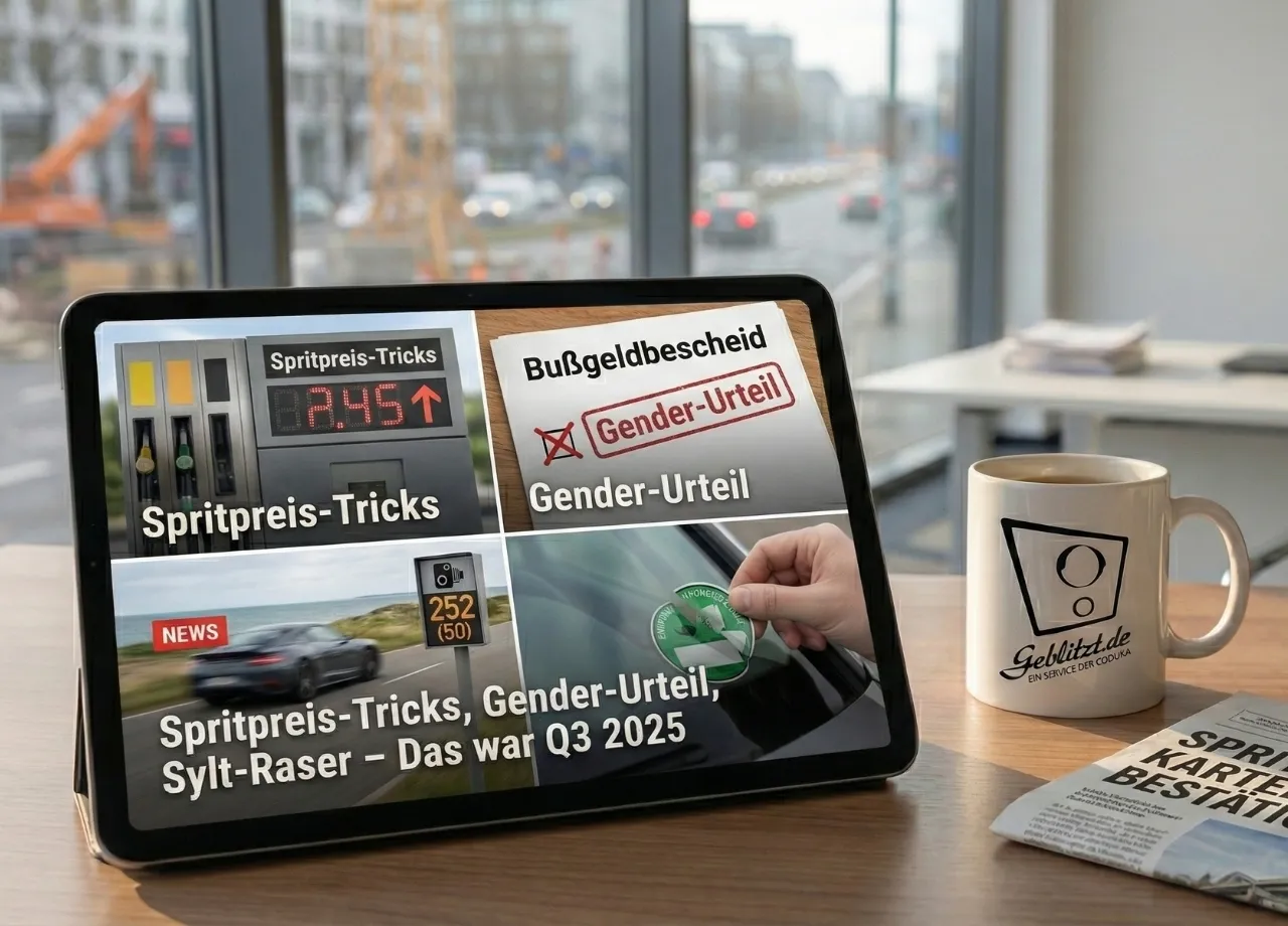 Spritpreis-Tricks, Gender-Urteil, Sylt-Raser – Das war Q3 2025