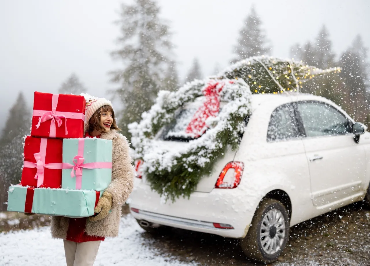 Weihnachtsdeko am Auto: So feierlich darf ein Kraftfahrzeug sein