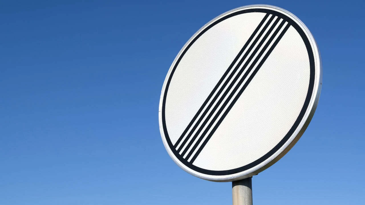 Wie lange gilt eine Geschwindigkeitsbeschränkung?